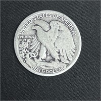 1928 Walking Liberty Silver Half Dollar
