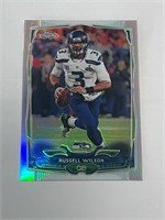 2014 Russell Wilson Topps Chrome Card