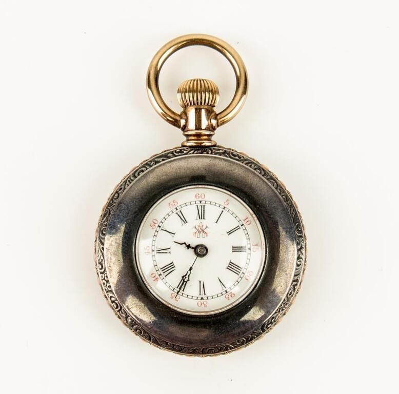 Jewelry Antique Waltham Pocket Watch 7j