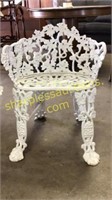 Antique cast iron patio chair