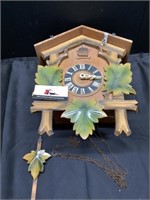 Wooden Black Forest cuckoo clock