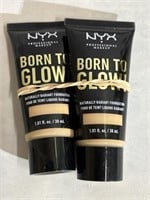 NYX Naturally radiant foundation born to glow