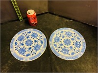 2pcs Bombay Decorative Plates