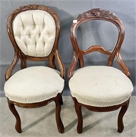 (2) Victorian Side Chairs