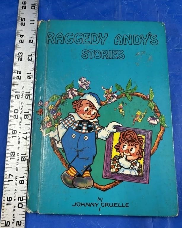 Vintage "Raggedy Andy's Stories" Hardback Book