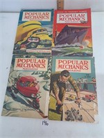 Popular Mechanics Magazines 1930s-1950