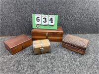 Wood Boxes - Trinket, Jewelry & Others