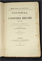 1891 Memoires De Soldats Journal Canonnier Bricar