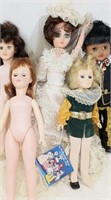Effanbee Assorted Vintage Open/Close Eye Dolls