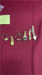Lot of 6 Ladies Used Watches