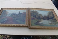 2 Vintage Paintings From England