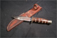 Beautifully made custom knife & sheath