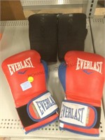 Sports gloves. Boxing.