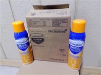 Box Of Microban Sanitizing Spray