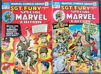 Comics - Sgt Fury Special Edition #10 & #11 1973