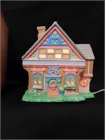 Cottontail Lane lighted ceramic house cottage