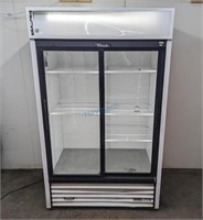 TRUE GLASS SLIDING DOOR COOLER GDM-41-HC-LD, 48"