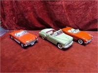 (3)Diecast convertible cars.