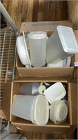 2 boxes kitchen plastics small casseroles measure