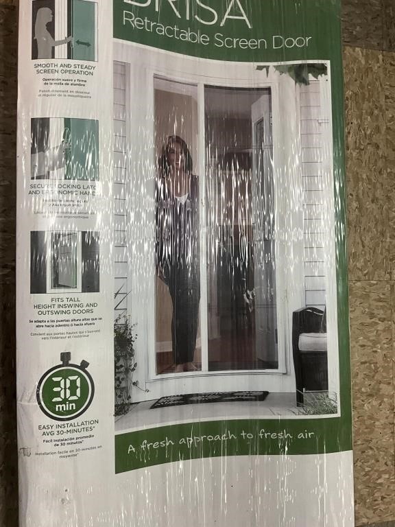 Retractable Screen Door 8ft