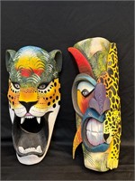 Pair of 2 Costa Rican Wall Masks