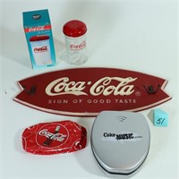 Lot of Coca Cola Collectibles