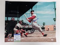 Stan Musial Signed 20x16 Photo W/ PSA COA
