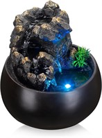 Tabletop Zen Fountain with LED Light