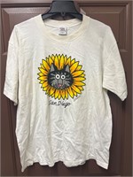 Vintage Crazy Shirts Kliban Sunflower Cat Shirt