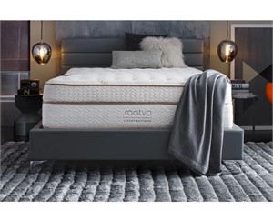 Saatva luxury firm king 11.5 size mattress new