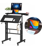 $70 Panta Mobile Standing Desk, Stand Up