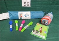 Kids Tents 5'x3'x3' - Hammock - Fork & Spoon Sets