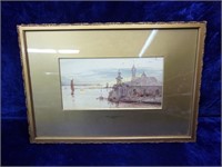 Old Framed Lithograph