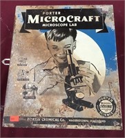 Vintage Microcraft Microscope Lab
