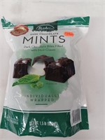 Barton's dark chocolate bites filled w/ mint cream