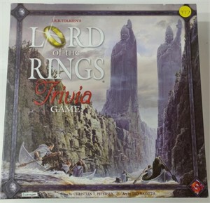 Lord of the Rings Trivia Game - Complete
