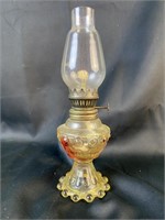 8-1/4'' Vintage Oil Lamp