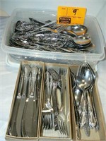 2 SETS STAINLESS FLATWARE
