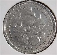 1892 US 90% Silver Half Dollar Columbian