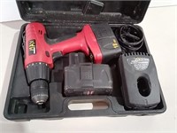 Power Max 18V Cordless Drill W/ Charger & Case