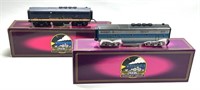Pair of M.T.H. O-Scale F-3 B Diesel Trains.