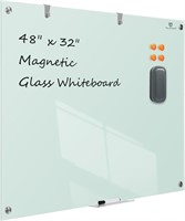 TSJ Office Glass Dry-Erase Board - 48 x 32