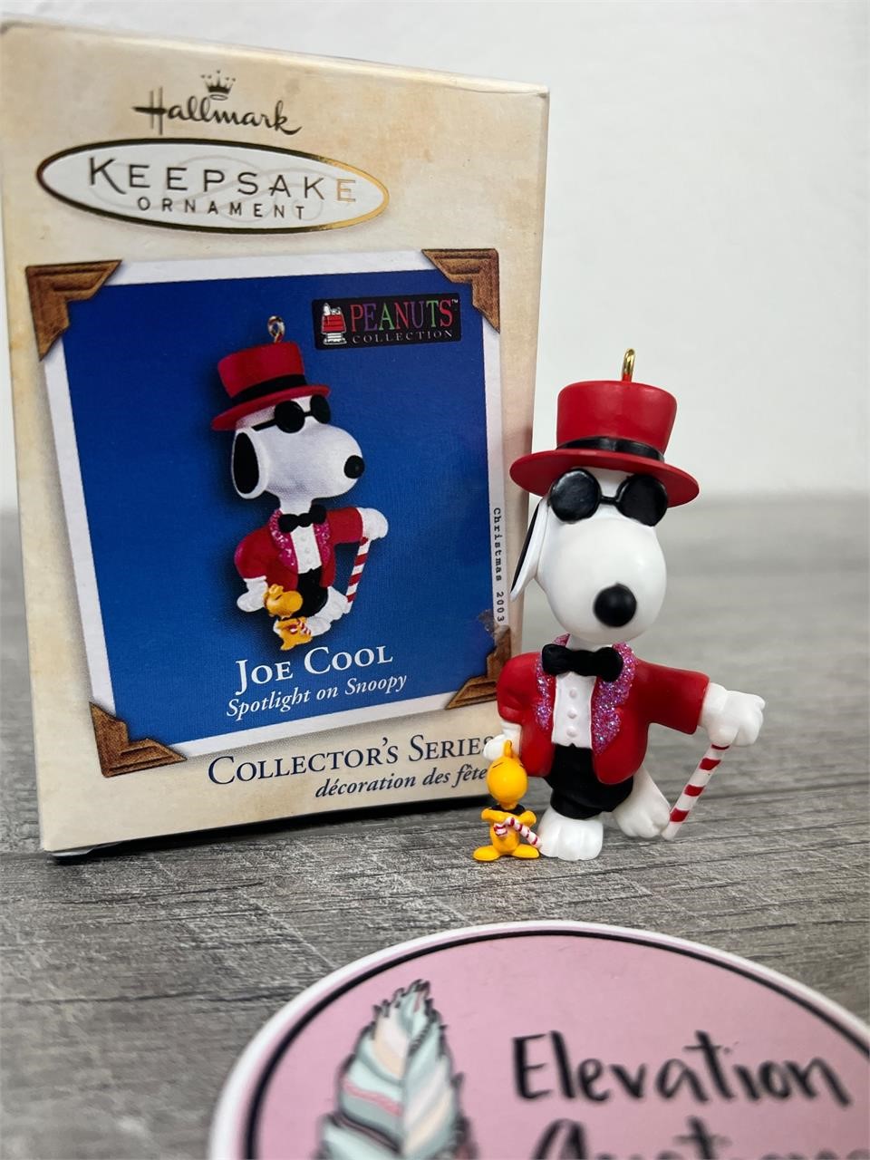 Snoopy Joe Cool hallmark ornament