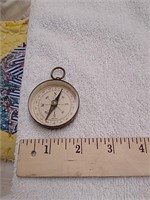 Small brass compass