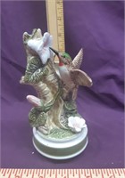 Turning Musical Hummingbird Figurine by Schmidt