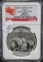 2013 CHINA S10Y PANDA - EARLY RELEASE - NGC