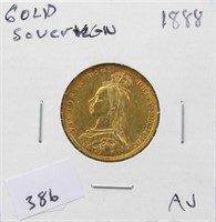 1888 GOLD SOVERIEGN