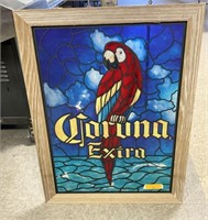 24’’x 32’’ Corona Extra stain glass sign