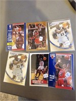 6 Michael Jordan Cards