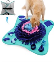 (25" x 25’’ - blue) Pet Snuffle Mat for Dogs,